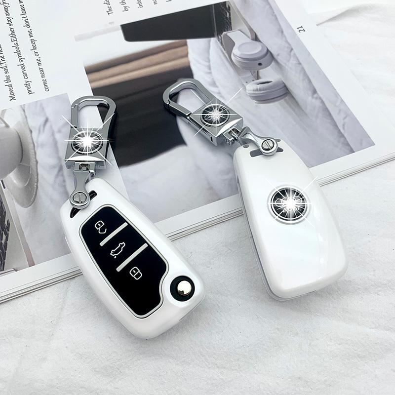 [补贴10%]适用奥迪钥匙套新Q2L/Q3/A3车钥匙扣A4L/A6L/a7/A8包TT20款壳男女汽车钥匙包