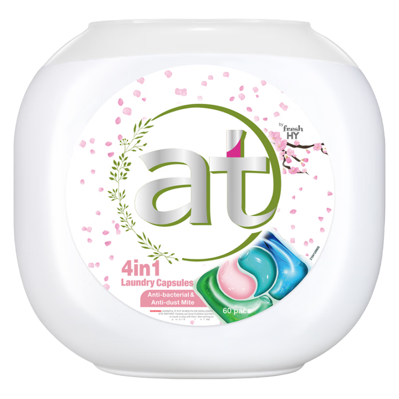 威露士walch菁华4合1洗衣凝珠10ml60粒樱花视频