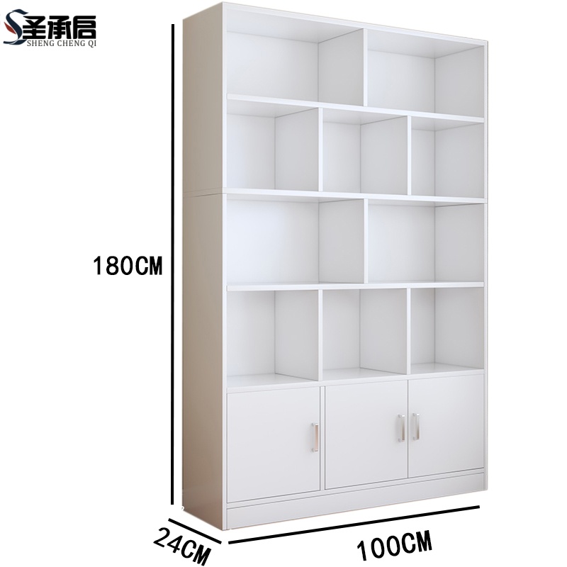 圣承启 落地书柜 100cm台高清大图