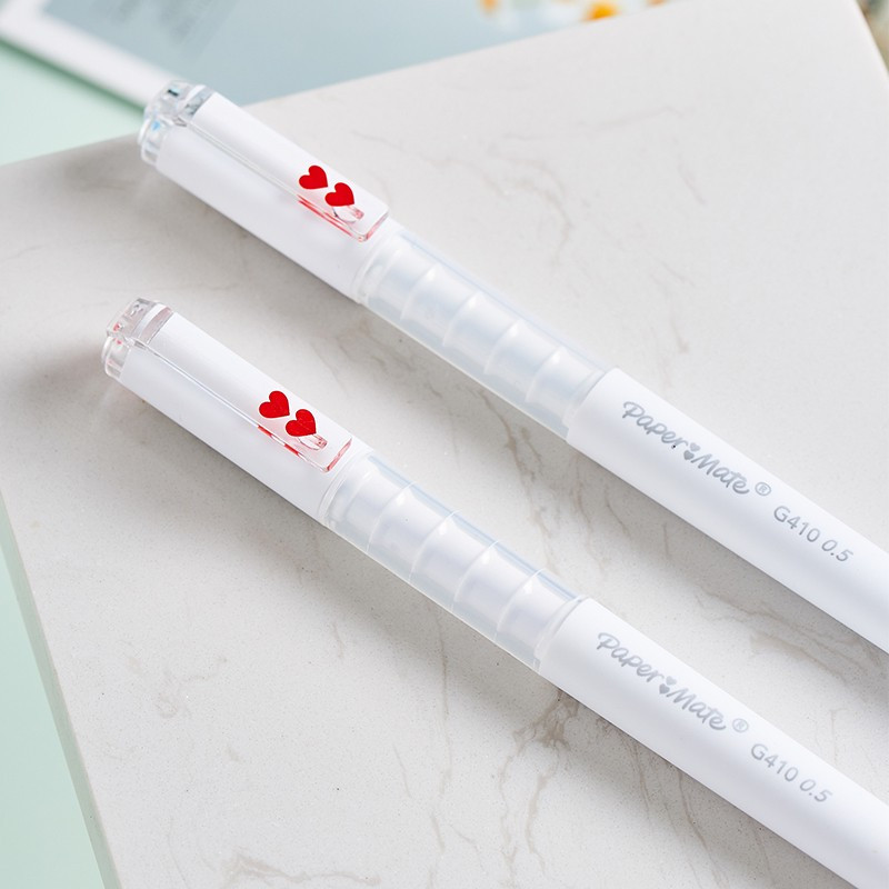 缤乐美(papermate)心心笔系列 中性笔G410 蓝色0.5mm单支装