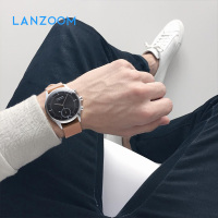 德国LANZOOM智能手表男正品时尚腕表拍照运动多功能商务智能手表防水定位