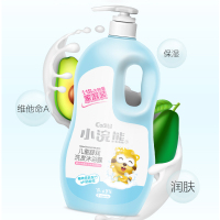 小浣熊(Coati)儿童洗发沐浴露二合一1.15升 宝宝洗护用品沐浴乳液 新生婴儿洗发水 家庭装