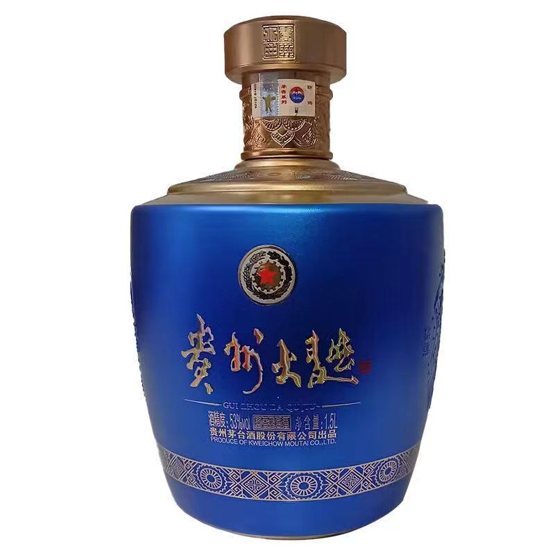 贵州大曲酒 似水流年 53度酱香型白酒1.5L单瓶装