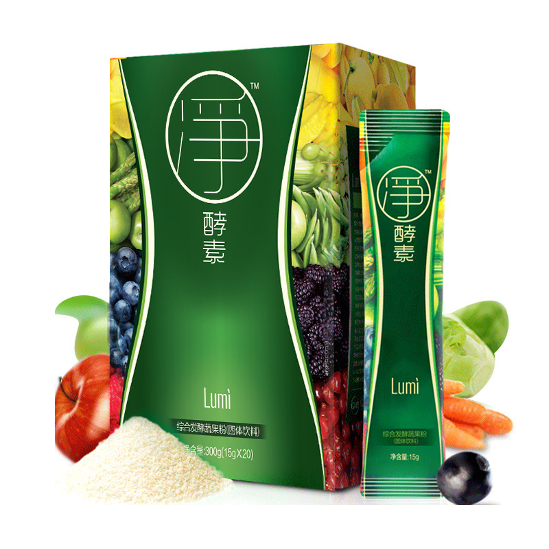 Lumi 净酵素 综合发酵蔬果粉(固体饮料)15g×27袋 台湾进口高清大图
