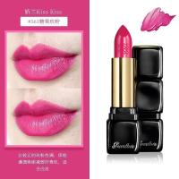 GUERLAIN娇兰 口红KISSKISS亲亲唇膏法式之吻 黑管 #361爱恋粉 显色不易脱妆 法国原装进口