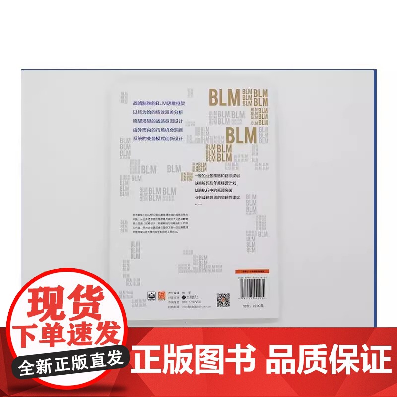 业务增长战略 BLM战略规划7步法 樊辉 著 企业管理经管、励志 正版图书籍 电子工业出版社高清大图