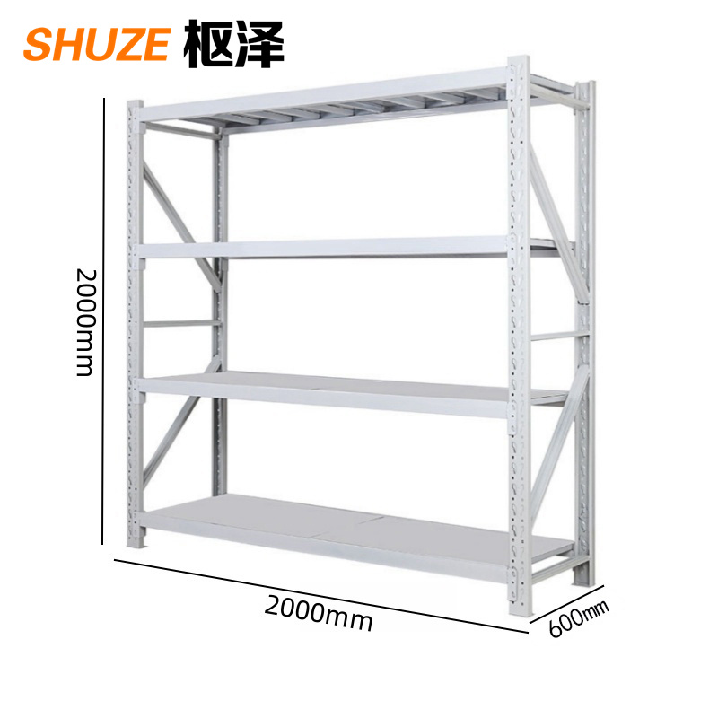 枢泽 重型货架 2000*600*2000mm 组高清大图