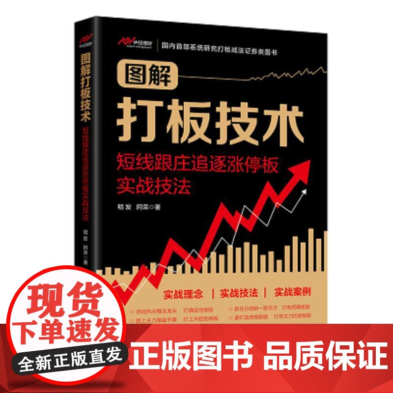 图解打板技术:短线跟庄追逐涨停板实战技法 中国经济出版社高清大图