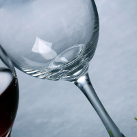利比典雅葡萄酒杯550ml*2支套红酒杯高脚杯玻璃红酒杯无铅水晶品质玻璃