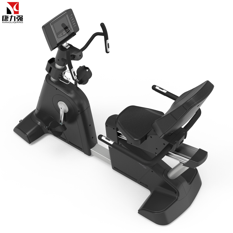 康力强XG-906商用自发电卧式健身车 磁控室内健身懒人车有氧健身器材高清大图