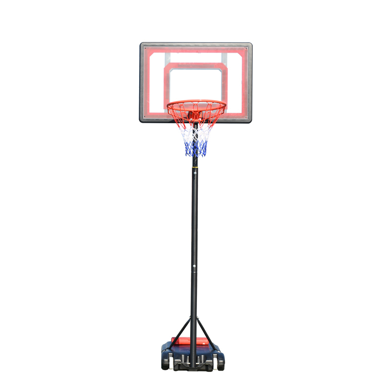 户外儿童小孩篮球框投篮架可升降移动篮球架视频