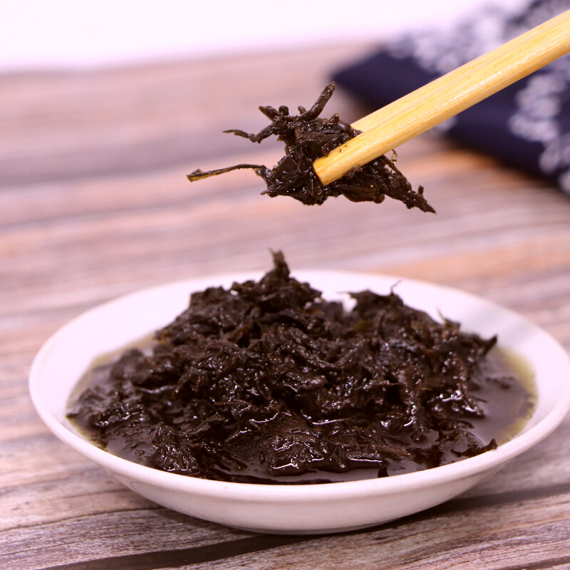 广东潮汕特产香港蓬盛橄榄菜180g*2瓶早饭下饭菜榨菜/咸菜腌菜