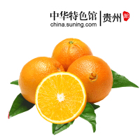 【中华特色】贵州馆 罗甸青秋脐橙5斤装纽荷尔脐橙（单果200g~250g）优级大果地标新鲜水果橙子柑橘非赣南脐橙箱装