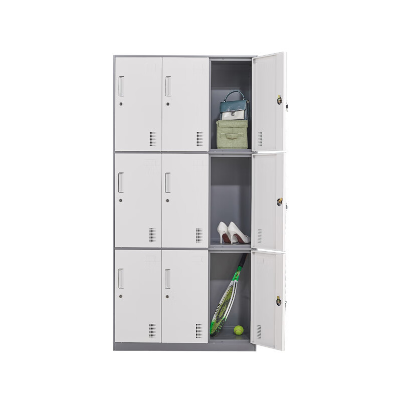 [企诺]文件柜 QNGB09FO-06LPA 900×400×1850mm 冷轧钢板 组