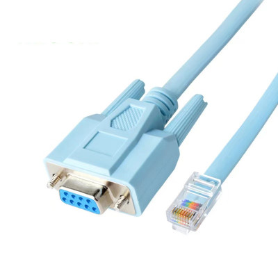 串口转网口 1.5m USB转console调试线交换机路由器配置线USB转RJ45转接线控制线