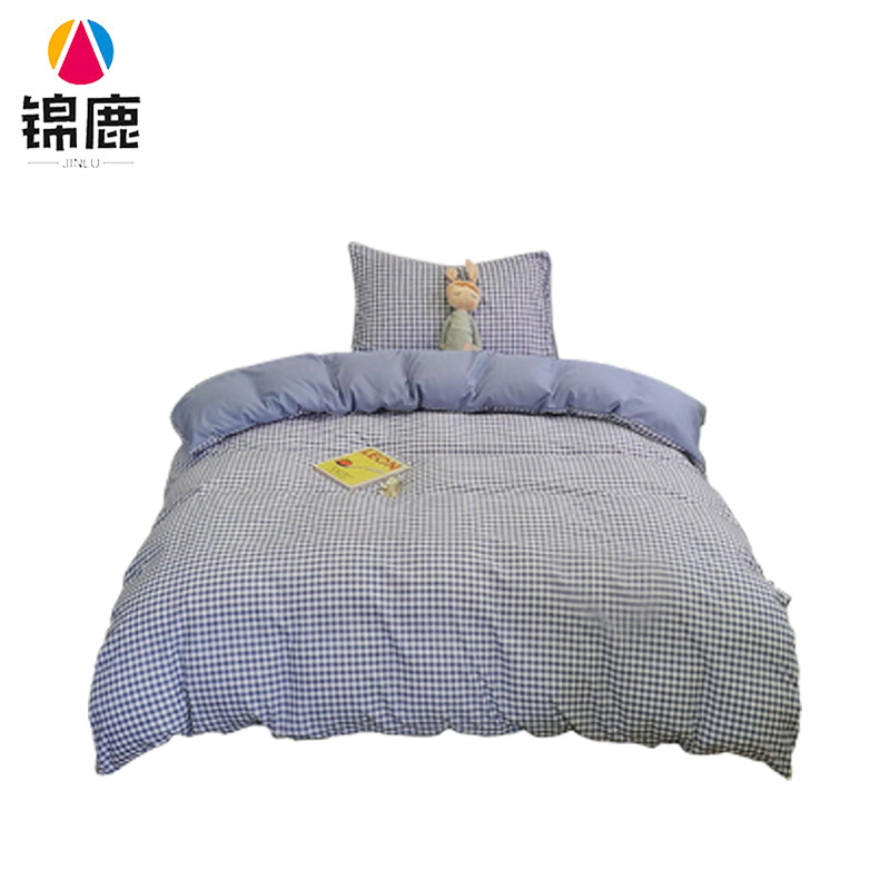 锦鹿 多件套 三件套+被芯+褥子+枕芯+枕巾/套高清大图