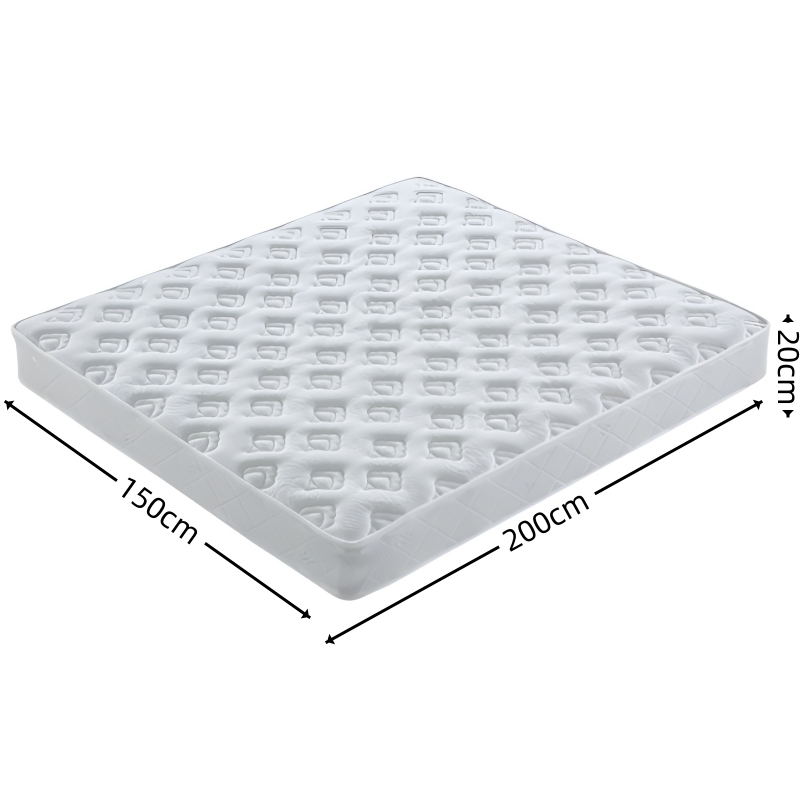 豫龙都 床+床垫 1.5m 套高清大图
