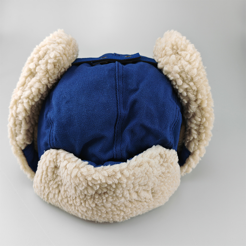 鸽护 雷锋帽 GH51QDK-丈青色 顶高清大图