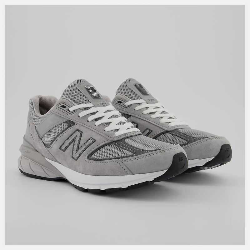 官方正品newbalance新百伦男士新款990v5系列低帮系带网眼鞋面透气