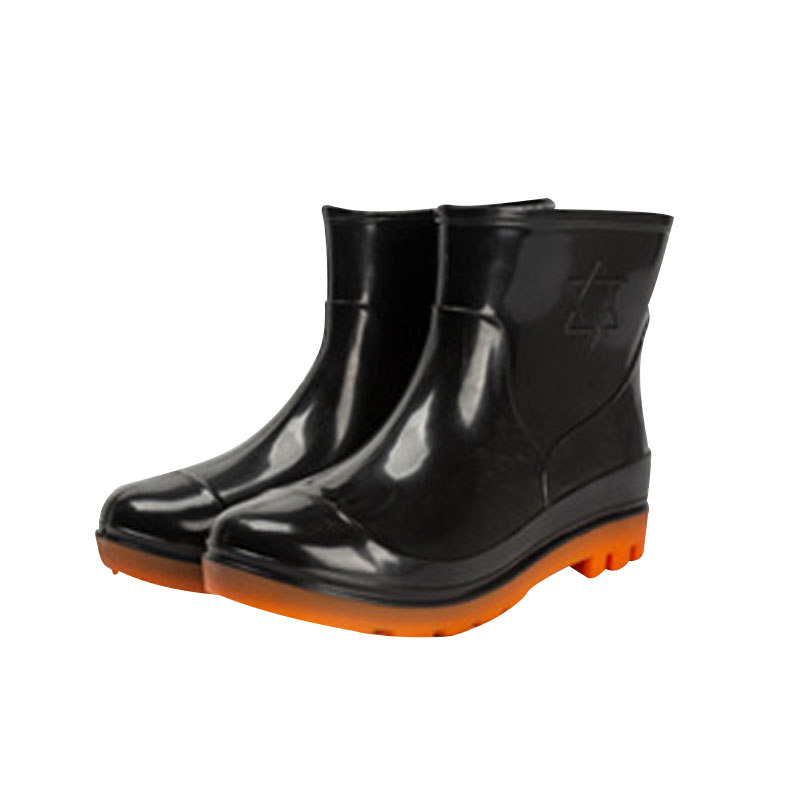 凯圣蓝 KSL-Q512 防滑防水雨鞋 黑色 均码高清大图