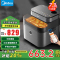 美的(Midea) 空气炸锅 7.3L大容量多功能WIFI智能可视窗蒸汽水雾嫩烤箱低油烘焙 KZS7301XM