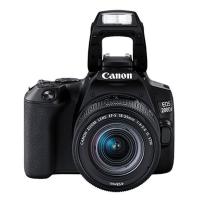 佳能(Canon)迷你单反EOS 200D II(18-55)黑色数码相机 单镜头套装 有效像素约2410万 Vlog