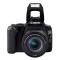 佳能(Canon)迷你单反EOS 200D II(18-55)黑色数码相机 单镜头套装 有效像素约2410万 Vlog