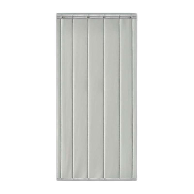 天空桥 棉门帘 MML-97银灰色无窗口六层棉 平方米高清大图