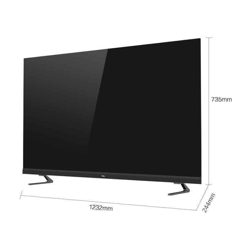 苏宁极物小Biu 智慧屏55B1 远场语音 AIoT 4K 全面屏平板液晶电视