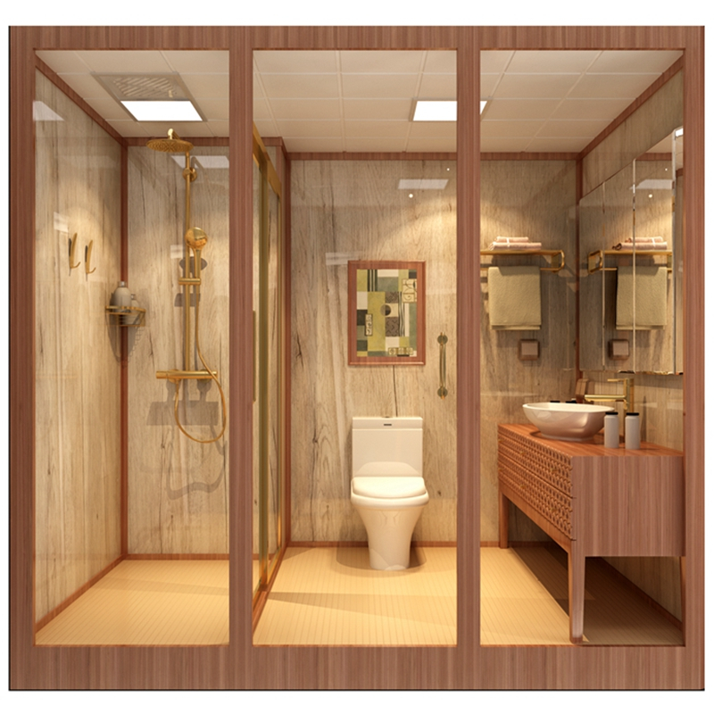 日式淋浴房整体浴室家用一体式卫生间干湿分离浴室房沐浴房洗澡间定制