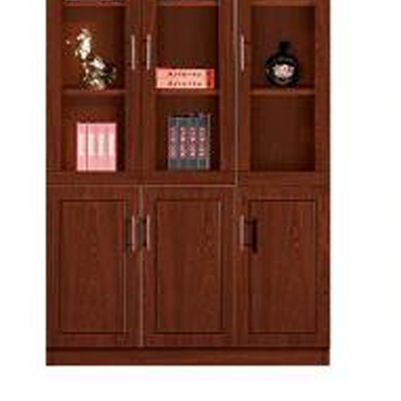 大央文件柜SE-203 1200W*400D*2000H 书架落地置物架客厅家用靠墙收纳柜子储物柜办公室文件柜简易书高清大图