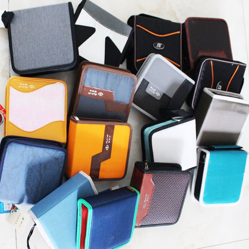 40片包随机发货车用大容量光盘收纳盒cd包40片光车载碟片包光盘包dvd