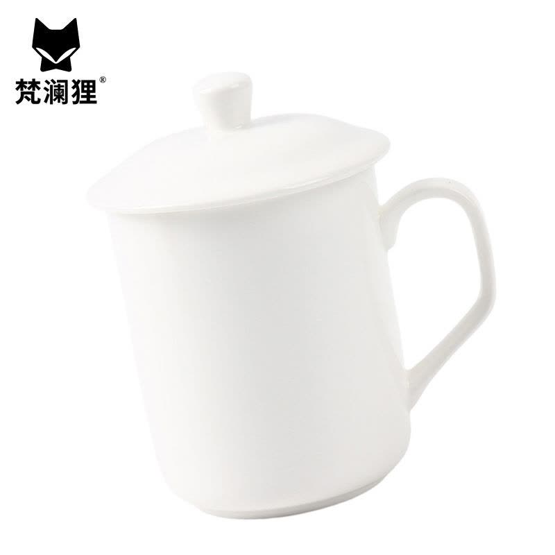 梵澜狸百度白瓷杯LS18 个图片