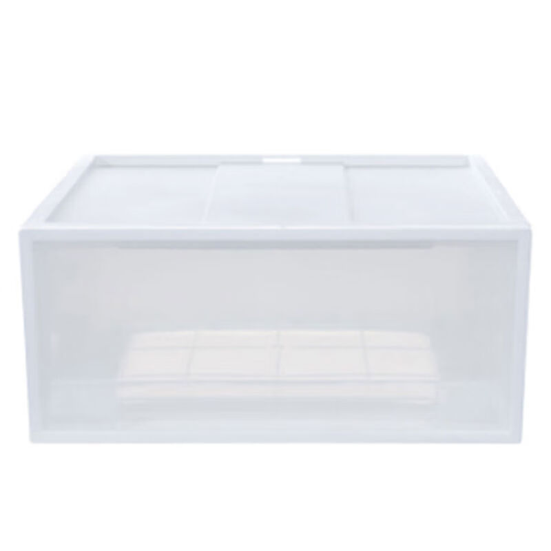 禧天龙(Citylong)G-5010单层柜2个装(白) 家用折叠整理盒多层储物高清大图