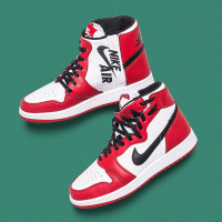 Air Jordan1 AJ1【美国直邮正品】乔丹耐磨橡胶底女鞋XXOG Casual TOP3女士高帮拉链篮球鞋