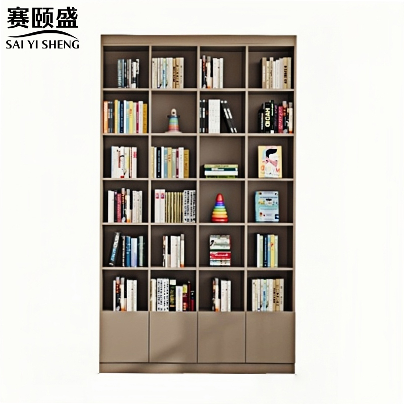 赛颐盛木质书柜高清大图