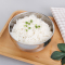 贝瑟斯 304不锈钢碗 12CM家用饭碗汤碗餐具 双层隔热防烫耐用 厨房盆子小饭盆食堂餐具儿童碗成人碗 美好系列
