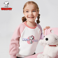 史努比SNOOPY童装儿童加绒卫衣春秋新款男女童加厚长袖上衣