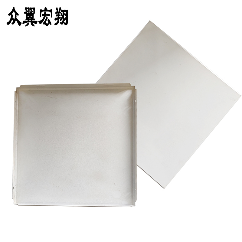 众翼宏翔 平板铝扣板 600mm*600mm*1.0mm 片