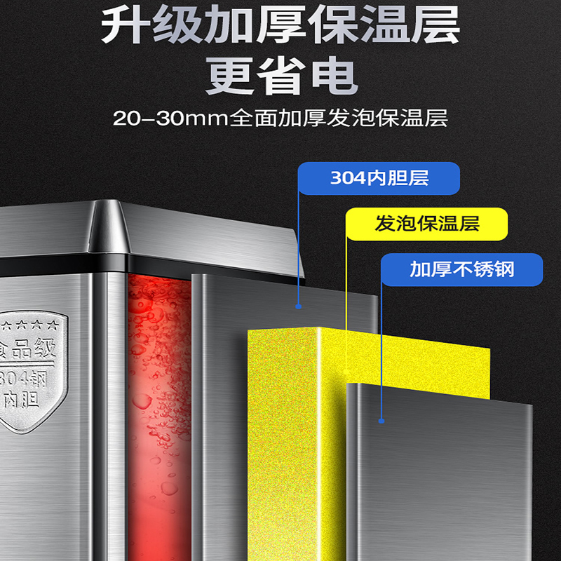 志高(CHIGO)电热开水器商用热水箱全自动烧水器大容量工厂烧开水机开水炉 20L标准款-220V