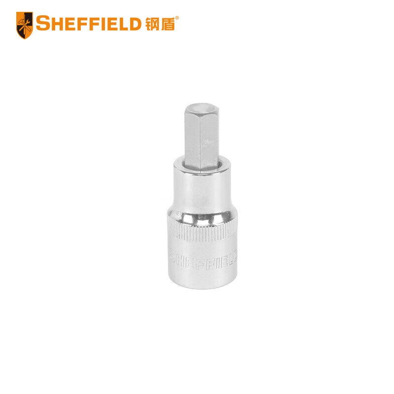 钢盾 SHEFFIELD 6.3mm系列公制6角旋具套筒H7[家用] S013907高清大图