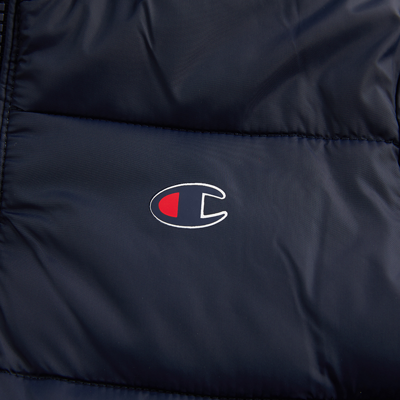 Champion/冠军男女童锦纶连帽外套经典logo图案端儿童卫衣/帽衫