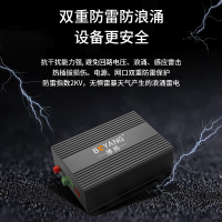 博扬 同轴高清数字视频光端机 8路视频+1路反向数据 兼容大华CVI/雄迈AHD FC接口 1对
