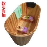 3CM板加厚实木杉木木桶泡澡桶浴盆成人儿童浴桶浴缸洗澡桶沐浴桶2.5CM板长90x宽65波迷娜BOMINA