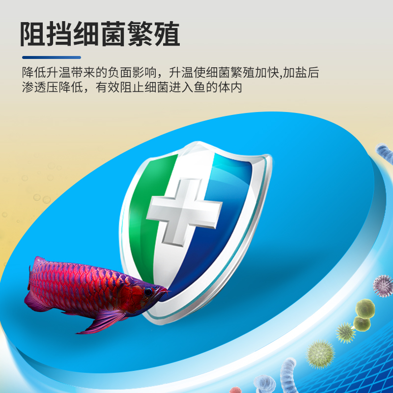 鱼缸鱼盐通用水族观赏鱼盐消毒热带龙鱼专用粉海盐水质净化高清大图