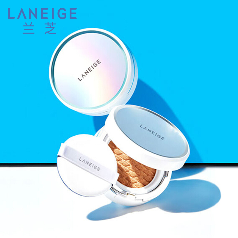 Laneige兰芝小白光气垫BB霜13号#象牙白15g 遮瑕持久 保湿防晒 粉底/遮瑕
