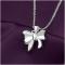 N619 Women Silver Necklace 镀925纯银女项链日韩版锁骨链潮人送女朋友七夕情人节礼物