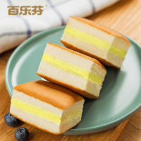 百乐芬 芝士奶酪蛋糕1000g整箱 2斤美味糕点休闲零食面包 包邮