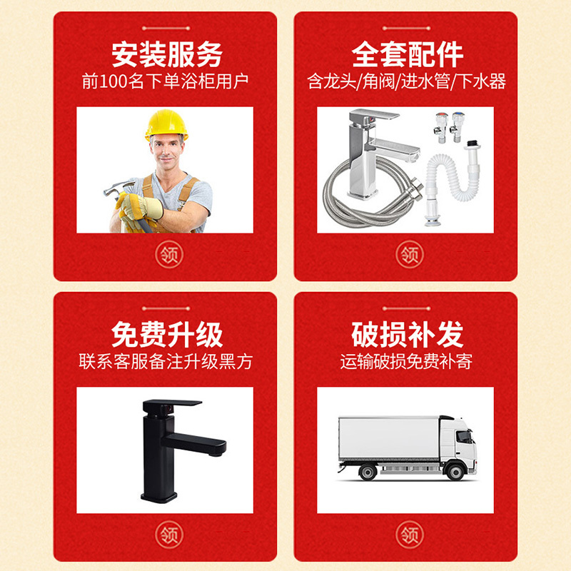 苏宁放心购智能北欧实木浴室柜组合洗脸盆台盆小户型洗簌台现代水泥灰洗手盆A-STYLE