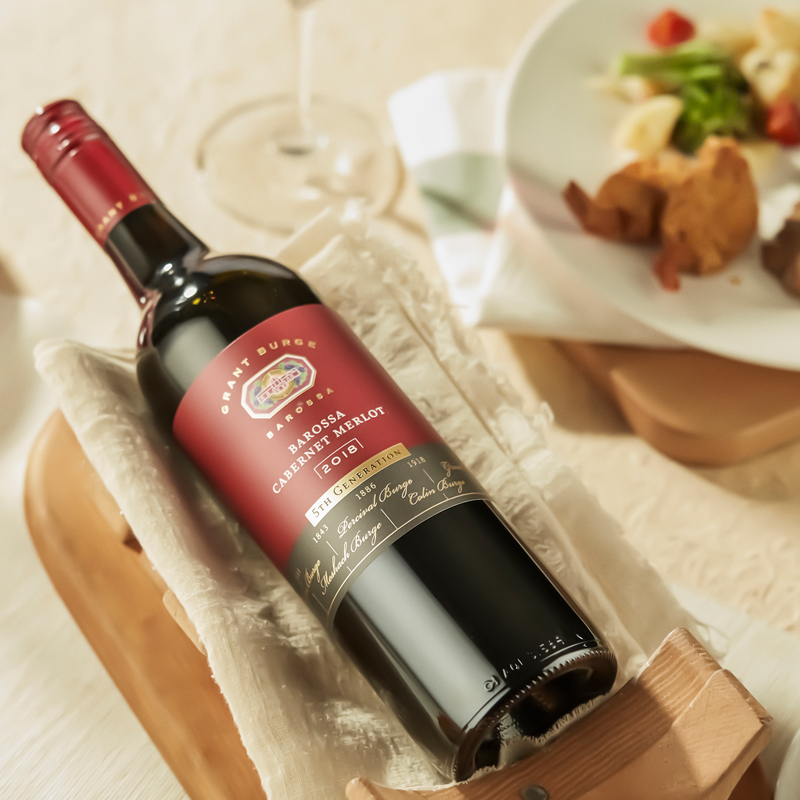 誉加(Accolade Wines)红酒 格兰堡五代系列 赤霞珠梅洛干型红葡萄酒750ml*6整箱装(新老包装随机发货)